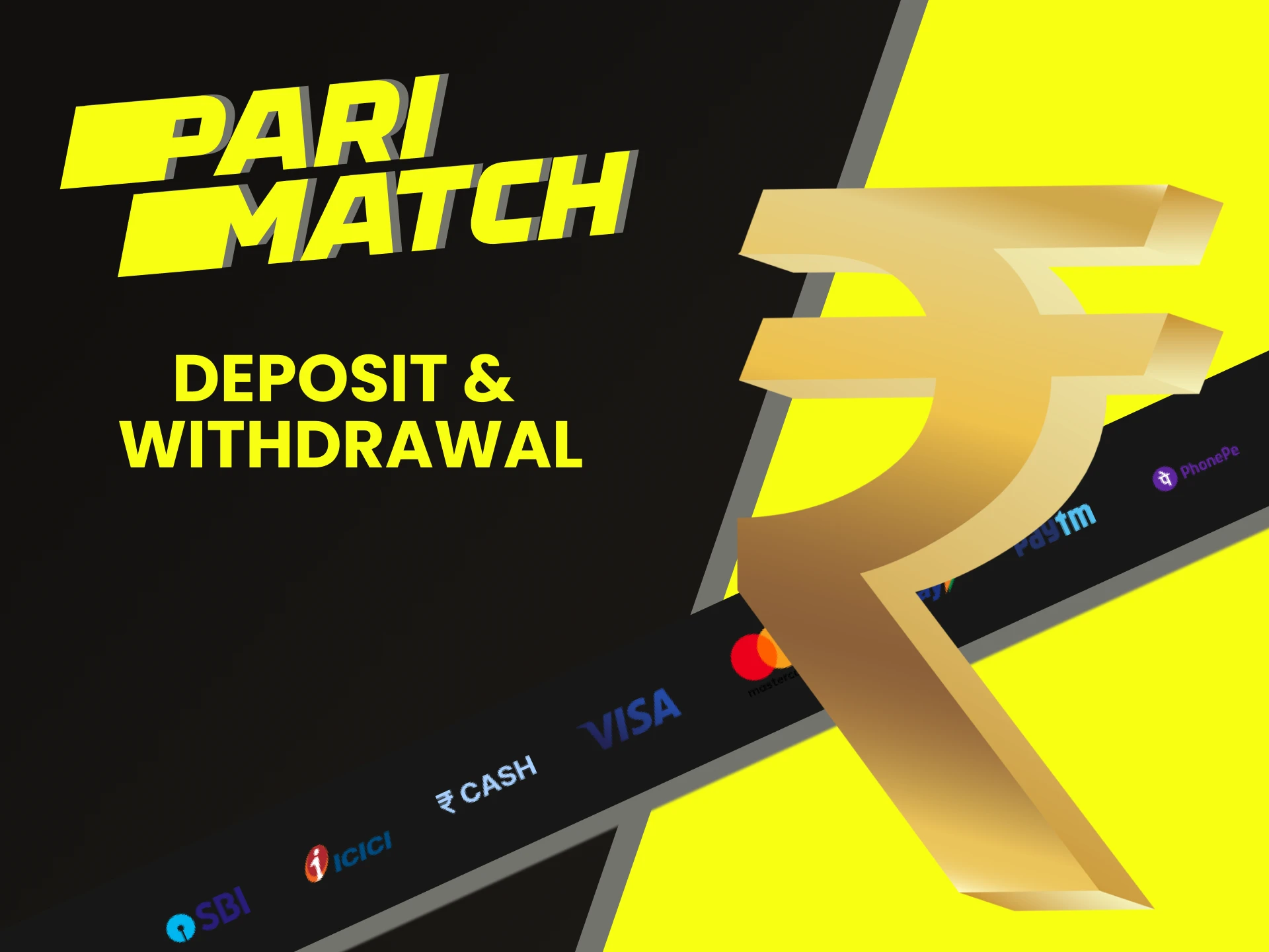 Parimatch Deposit and Withdrawal